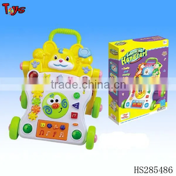 High quality and cheap toys with recorder and music baby walker toys