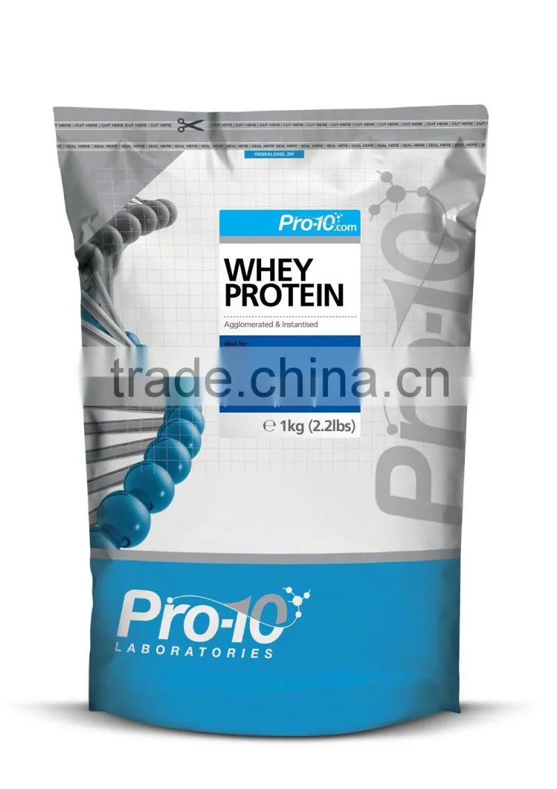 Stand Up Zip Lock Plastic Bag With Laser Tear Line