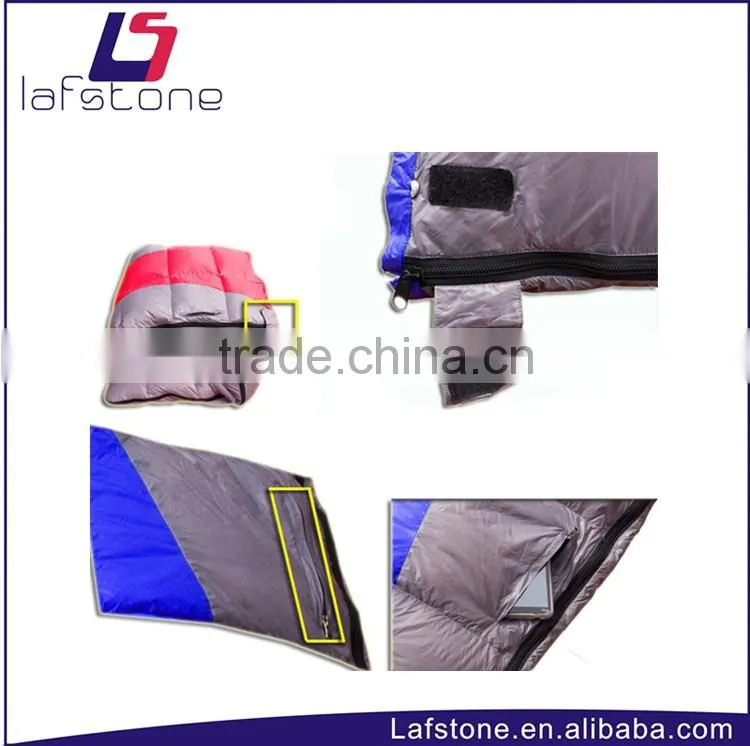 Duck down camping sleeping bag