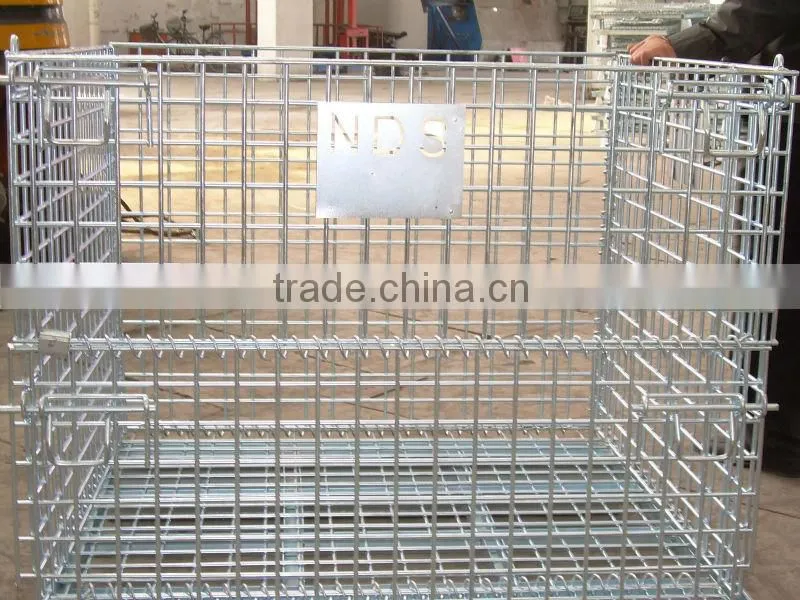 Collapsible Wire Mesh Container