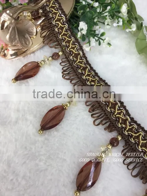 wholesale cheap tassel fringes for Home Textile Accessory