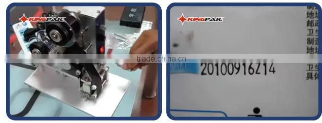 Ribbon Manual Batch And Date Coding Machine