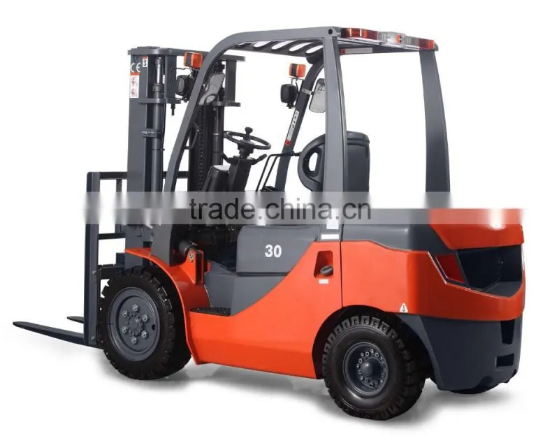 3 Ton Forklift Truck With Japanese Isuzu engine