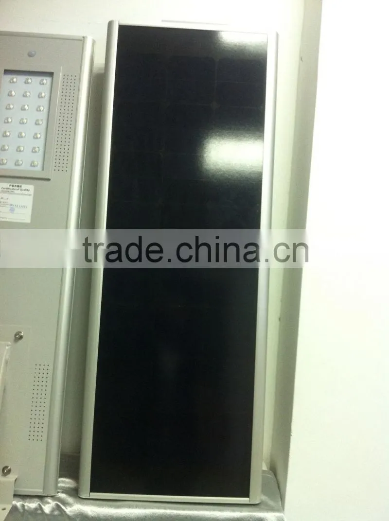 High brightness 80W LED100W PV All in one LED integrated solar street lighting
