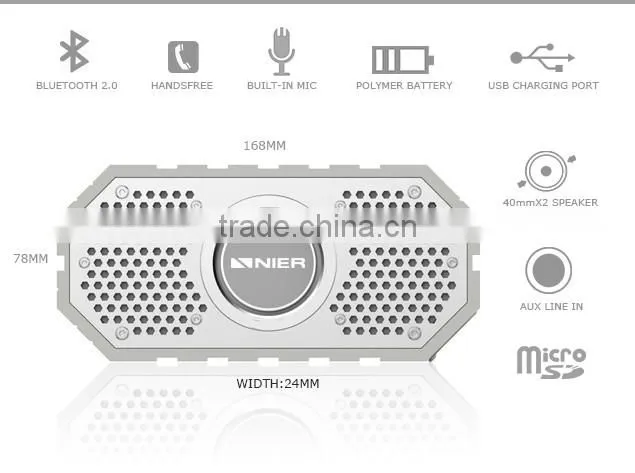 promotional gift latest outdoor water proof bluetooth speaker waterproof
