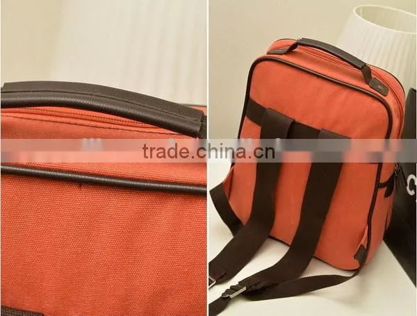 Stylish Khaki Canvas Backpack