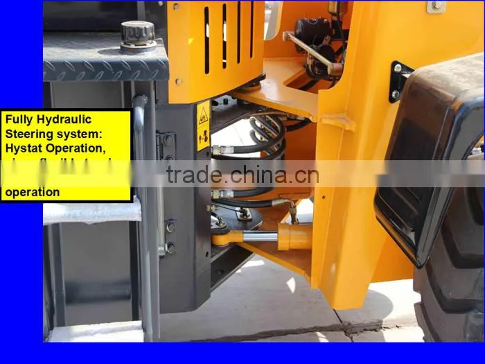 ZL20 high quality 1.5 ton mini wheel loader with lasted price list