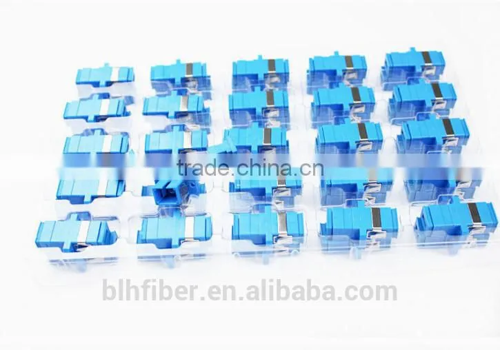 SC APC Square Split type Fiber Optic Adapter/SC APC bare fiber adapter