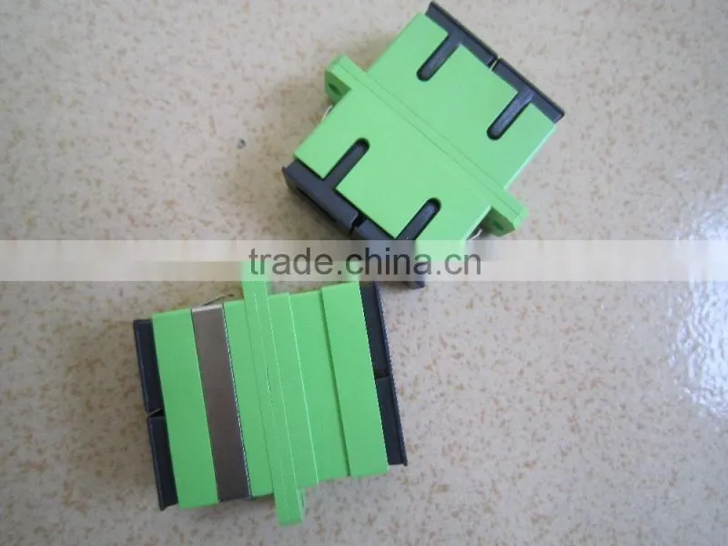 Professional manufacturer SC UPC/APC Optical fiber Adapters/SC APC optical fiber adaptor for network cable