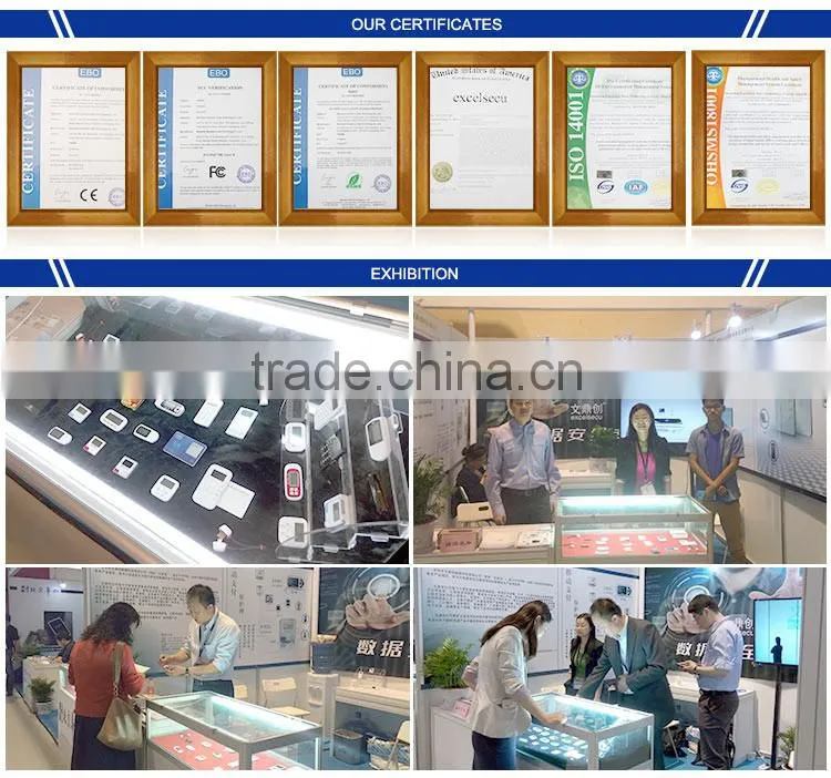 Security shenzhen chip one time password smart card with display