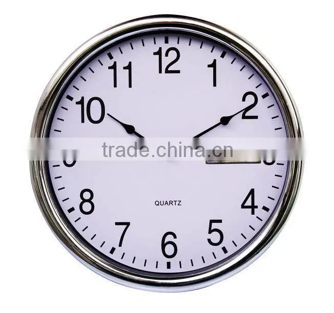 Wall clock with calendar