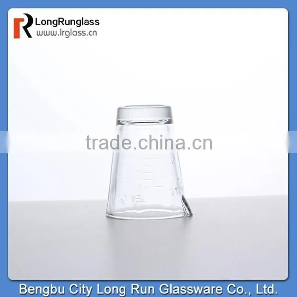 Longrun sublimation wine decanter with measuring scale