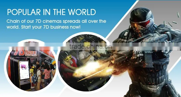 Motion Simulator 5D 6d 7d 5d dynamic cinema manufacturer