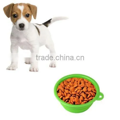 Silicone Pet Expandable/Collapsible Travel Bowl