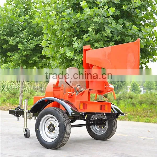 forestry equipment log chipper TC4 gasoline small tree chipper for sale