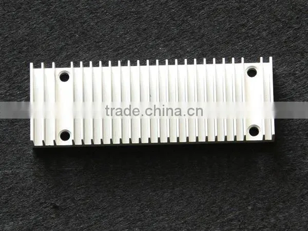Extruded aluminum round heat sink