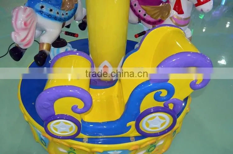 2016 new carousel game horse carousel ride car carousel machine