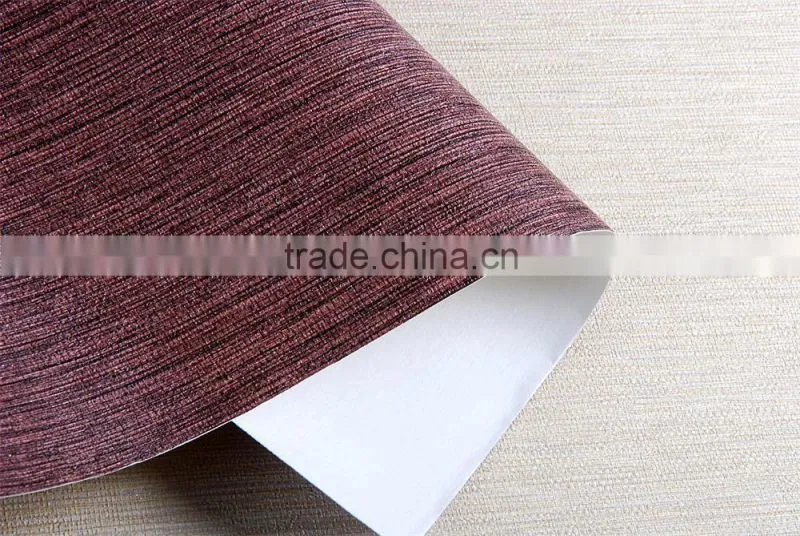 water proof one color wallpaper for hotel rooms