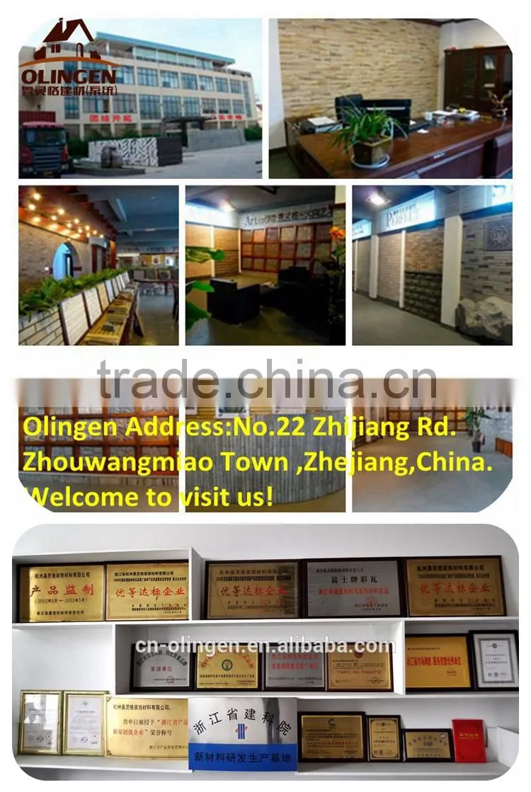 Artificial stone wall angle