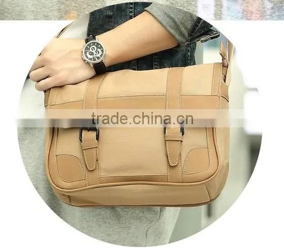 canvas messenger bag men