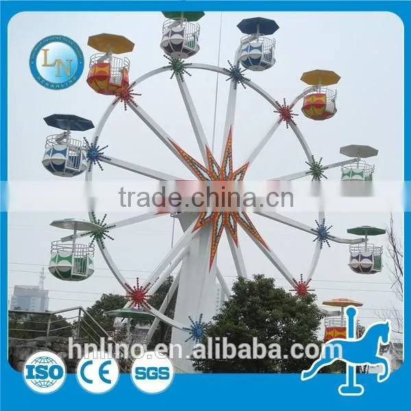 Thrill & Attractive manufacture amusement playground ride outdoor giant ferris wheel for kids &adults