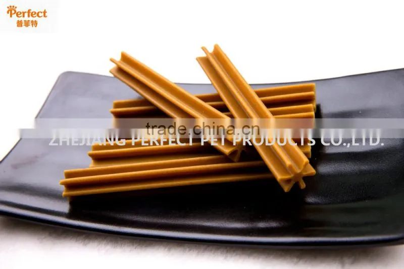 pet food (dog treat hexagonal chewing stick