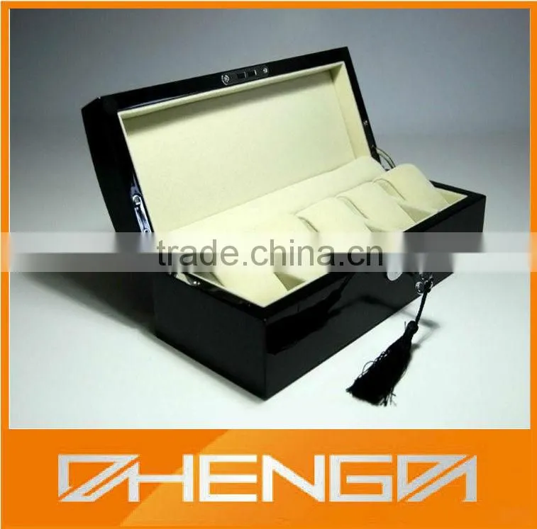 Good Quality Rectangular Leather Watch Box Packaging in China