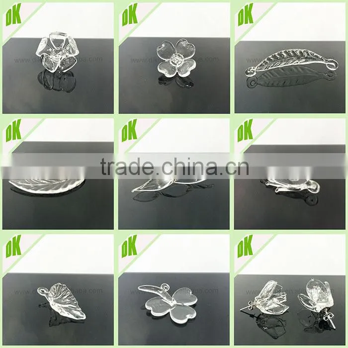 2015 latest wedding glass necklace designs // Factory wholesale meaningful living memory pendant glass fashionable jewelry