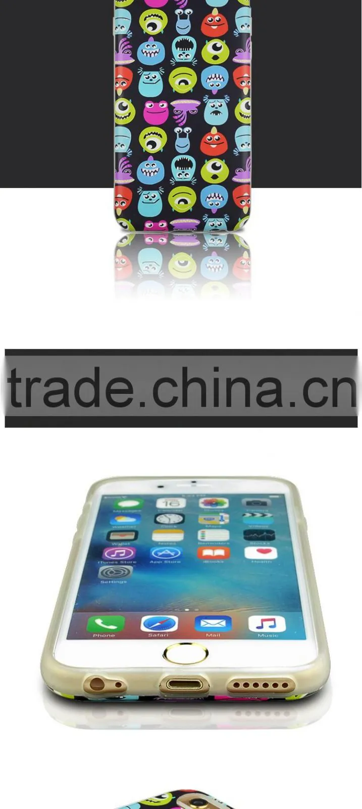 TPU IMD Cover Case for iPhone 6s & 6s plus