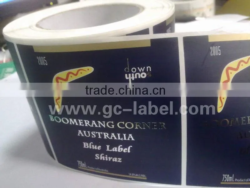 chemical adhesive label