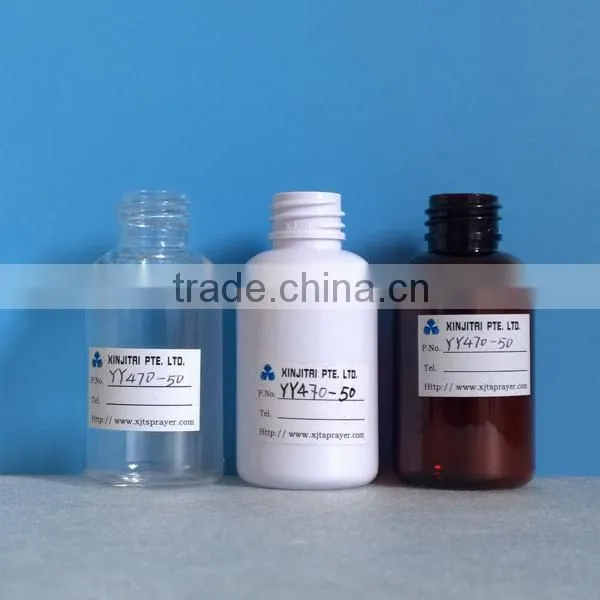 50ml Clear Transparent PET Mist Spray Bottle