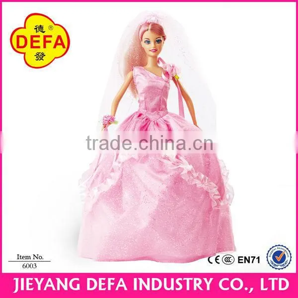 Beautiful doll clothes for girl dolls/dolls for kids/wedding dress