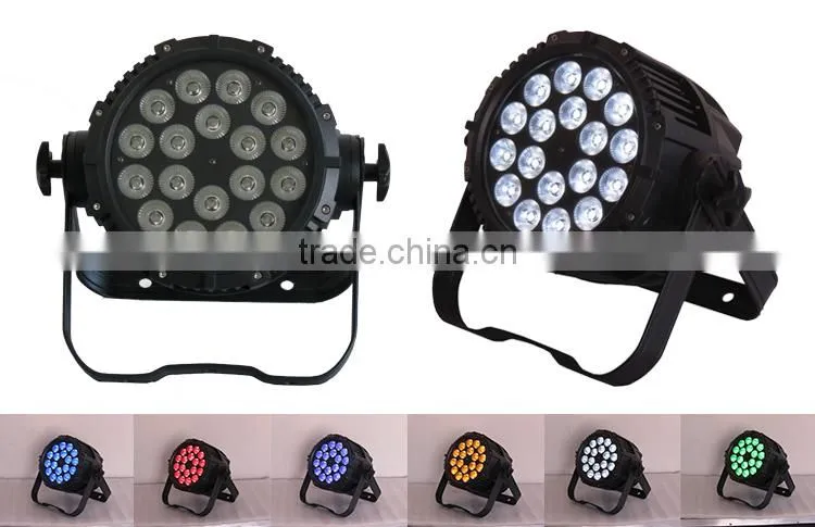 RGBWAUV 6in1 15*18W stage led par light