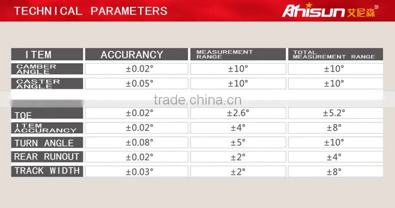 bluetooth laser ccd truck laser alignment system price