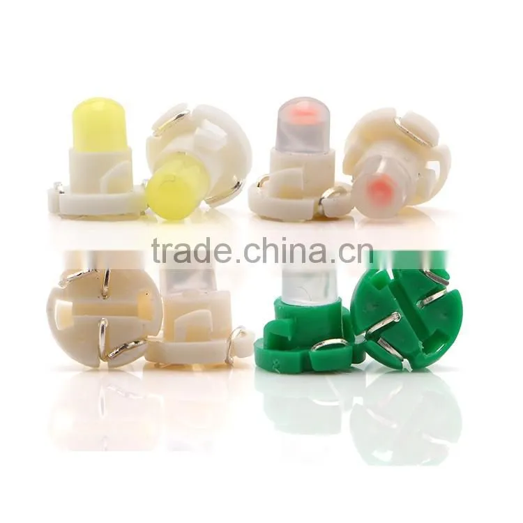 New arrival f10 1smd mini T5 led 12v dc led light bulb wedge t5 lamp