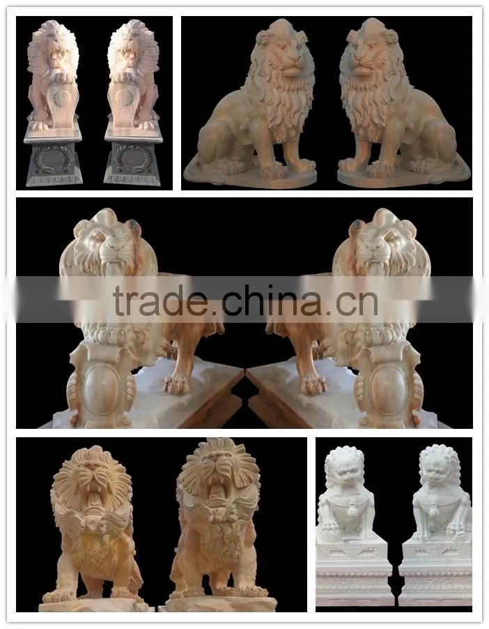 Cheap Marble Lion Statues With Wings