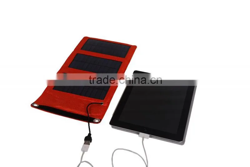 OEM 5W foldable solar charger for laptop /ipone