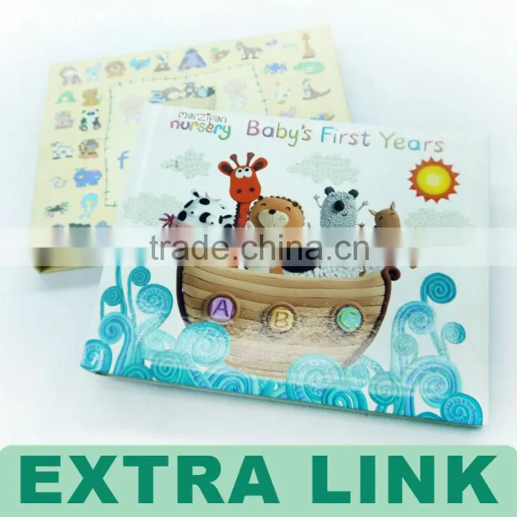 Professional Colorful Hardcover Baby Memory Book