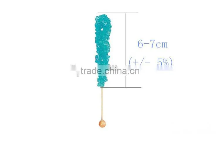 Brown Hard Candy Rock crystal lollipop sticks
