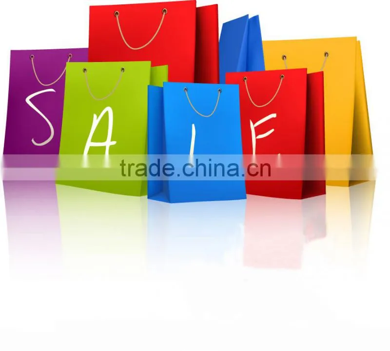 High quality different color shopping bags / Shopping bags for sale