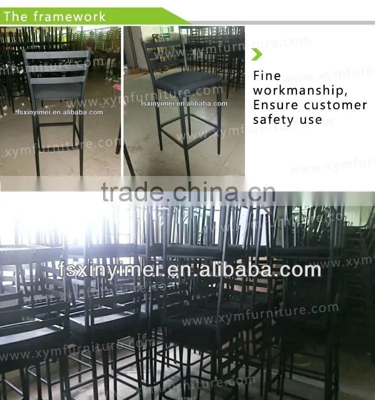 Stackable Modern Classic Round Bar Chair