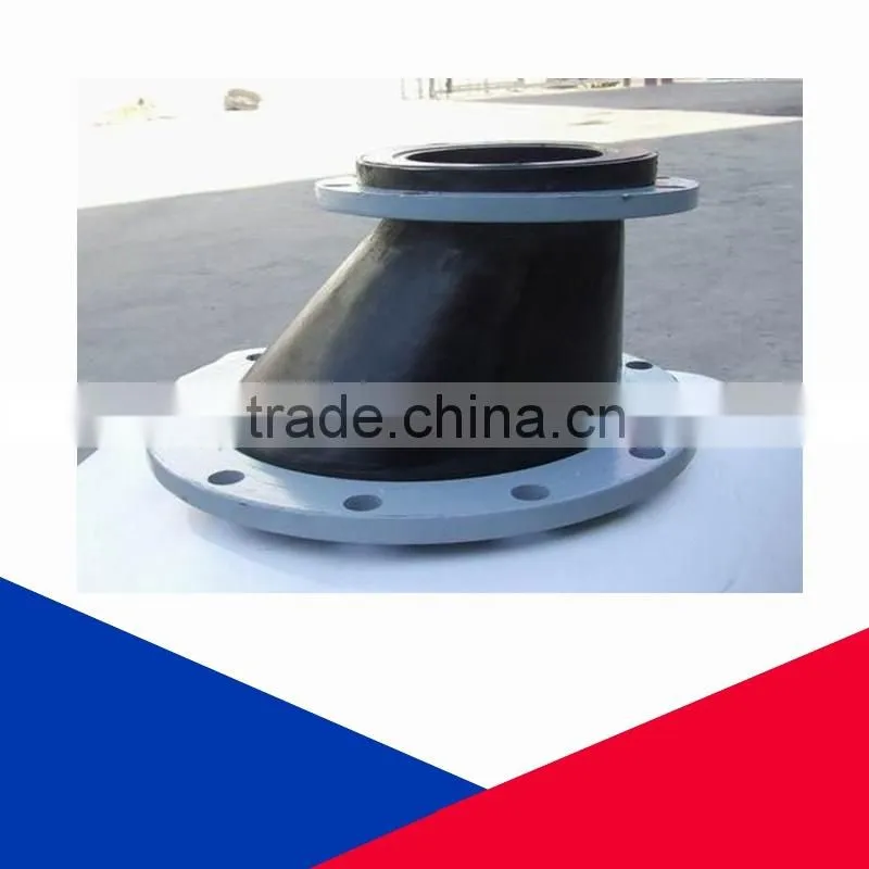 Multifunctional Eccentric reducing flange type rubber expansion joint To reduce the noise