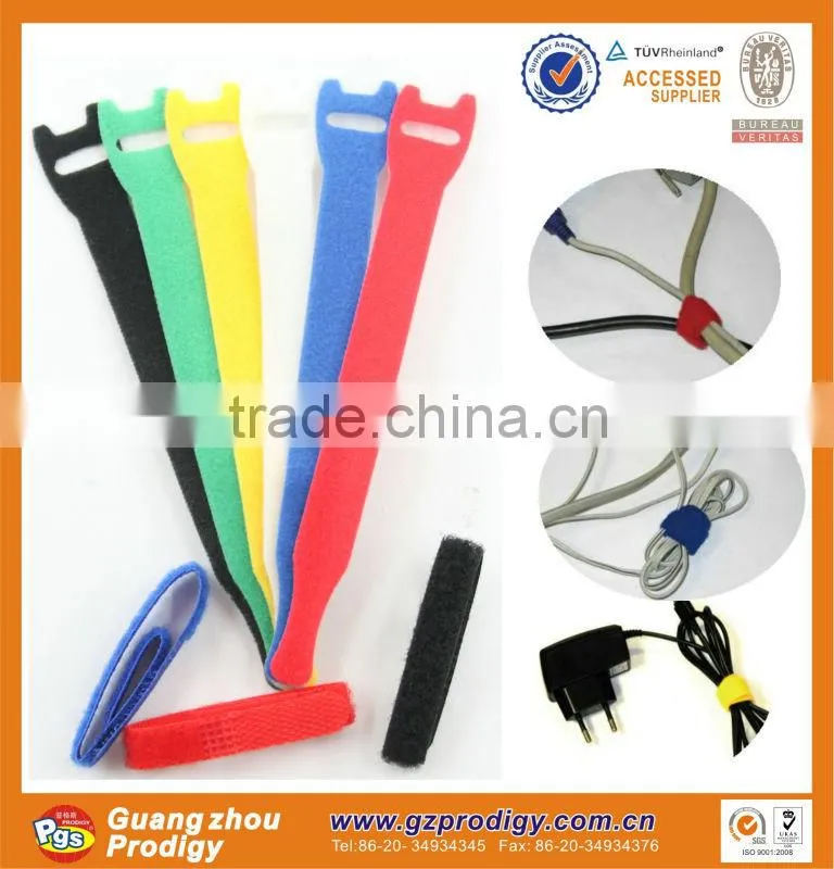 garden items wraping tie strap hook&loop nylon fastener