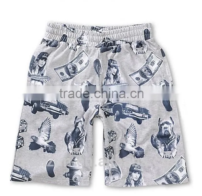 Wholesale mens custom cheap cotton beach board shorts