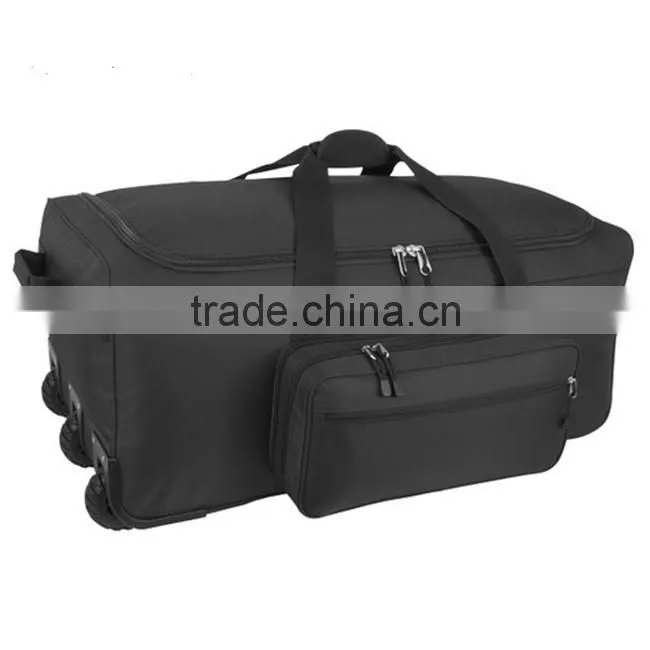 Wheeled polyester best designer trolley bag
