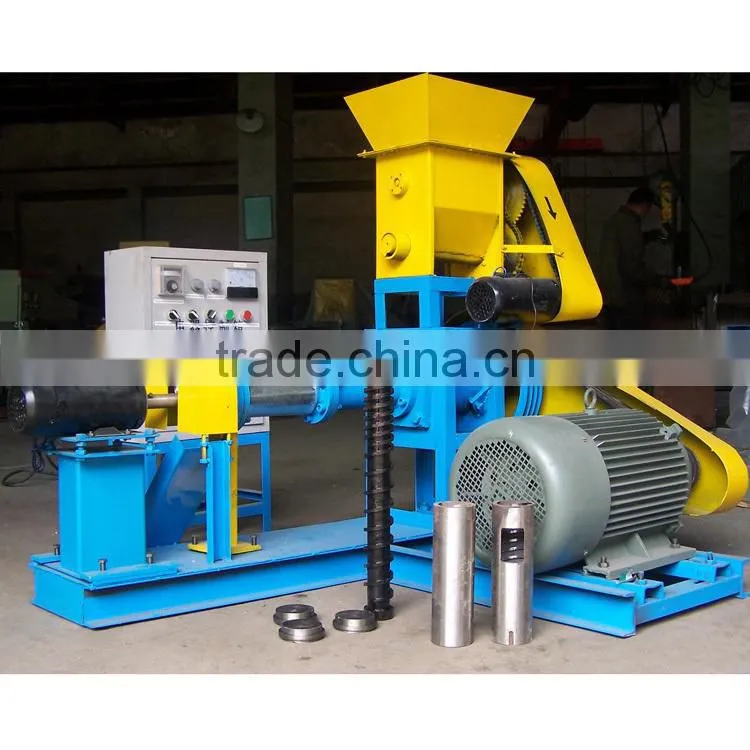 Dry and Wet Type fish feed making machine for India