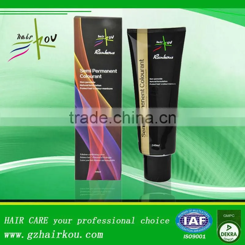 facotory price & new design & instant semi permanent hair colour cream hair dye