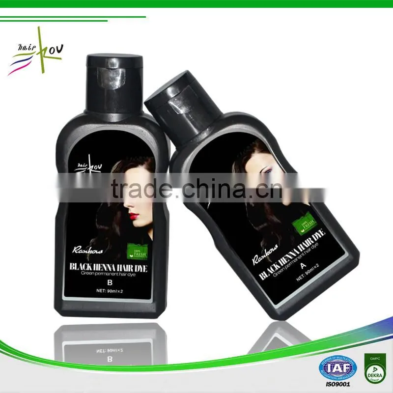 Henna Black hair shampoo natural Hair Colors black hair shampoo with good quality