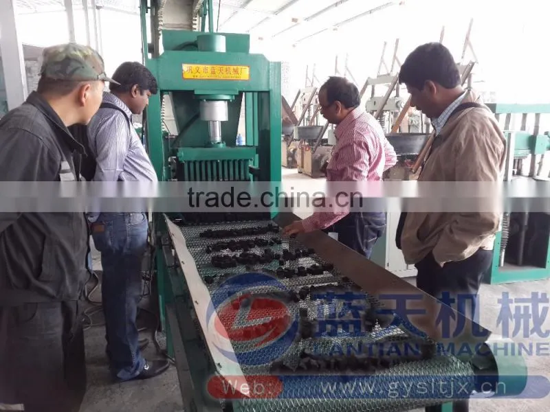 Machine To make Charcoal BBQ Hydraulic Press Briquette Machine