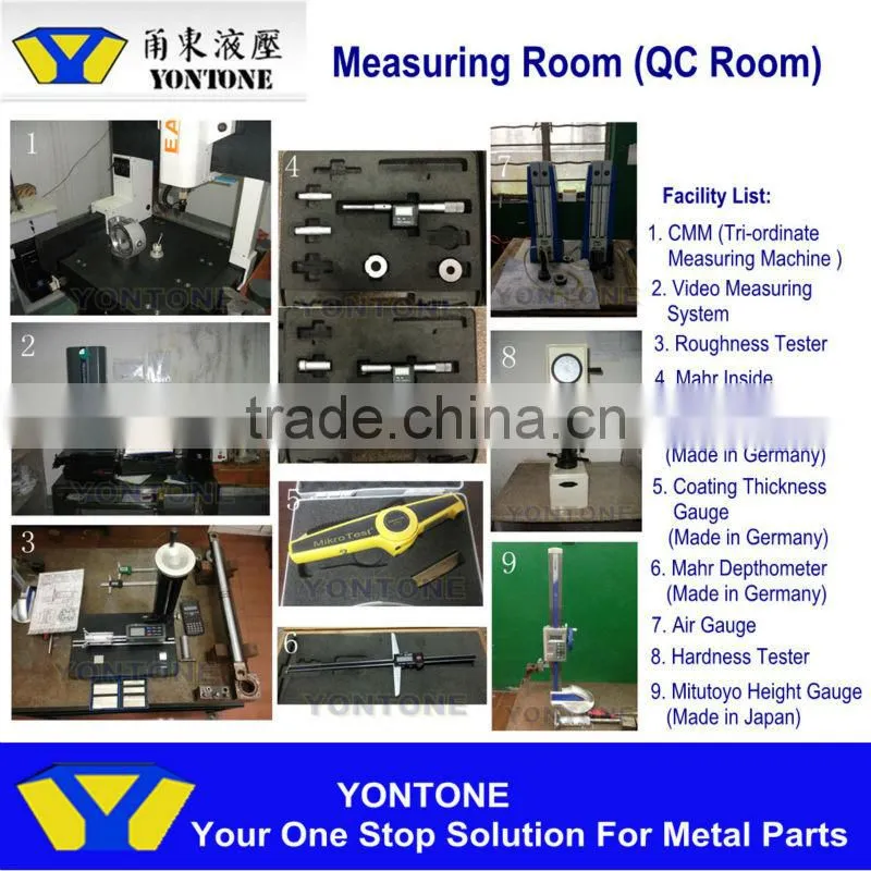 Hydraulic Cylinder Components 45C Steel Machined Piston